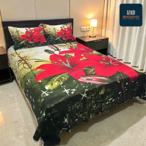 Luxury Panel Comfort Modern Cotton Comfort Bedding | Siddiq Collection