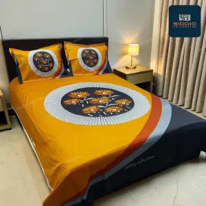 Luxury Panel Comfort Soft Cotton Bedding Style | Siddiq Collection