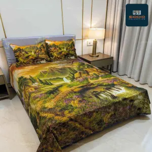 Luxury Panel Comfort Modern Bedroom Bedding Collection | Siddiq Collection