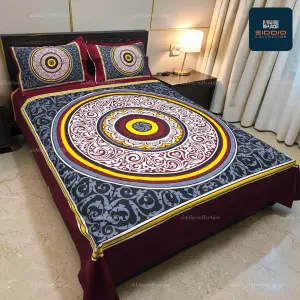 Luxury Panel Comfort Stylish King Size Bedding Set | Siddiq Collection