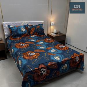 Luxury Premium Cotton King Size Bed Sheet – SIDDIQ Collection