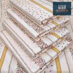 Domira Home Luxury Floral Soft Cotton Bed Sheet Set King Size 7.5x9 Fit