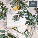 Domira Home Luxury Floral Soft Cotton Bed Sheet Set King Size 7.5x9 Fit
