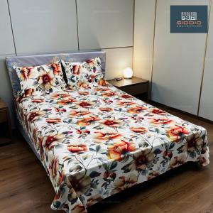 Luxury Premium Cotton King Size Bed Sheet – SIDDIQ Collection