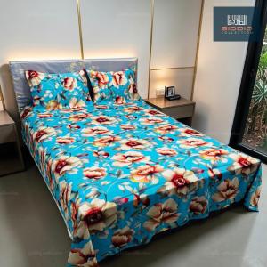 Luxury Premium Cotton King Size Bed Sheet – SIDDIQ Collection